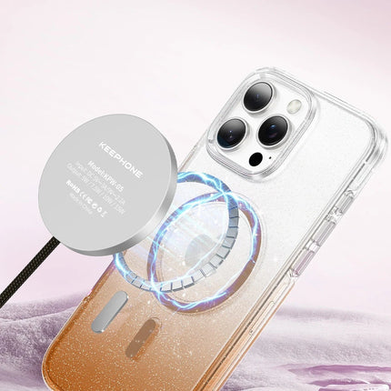 iPhone 16 Lillian Simli Magsafe Kılıf - Çöl Titanyum 3