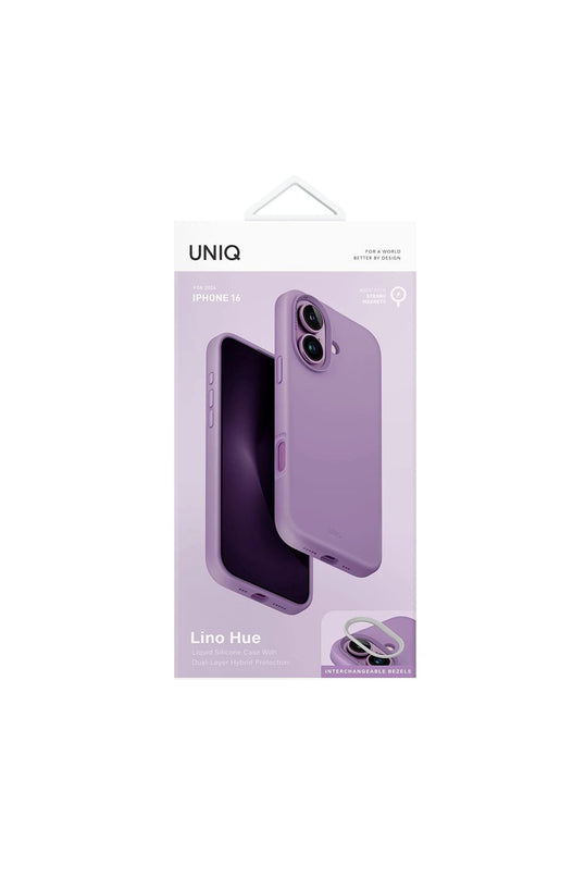 iPhone 16 Lino Hue Magsafe Kapak Kılıf - Pembe 5