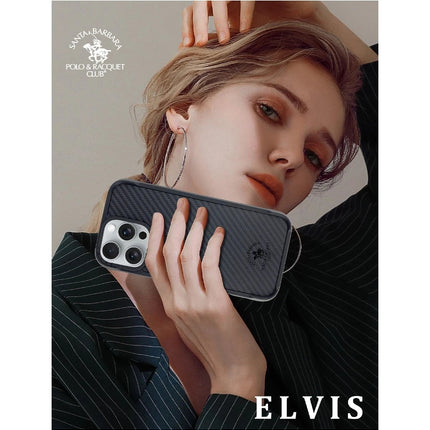 iPhone 16 Plus Elvis Karbon Magsafe Kapak Kılıf 6