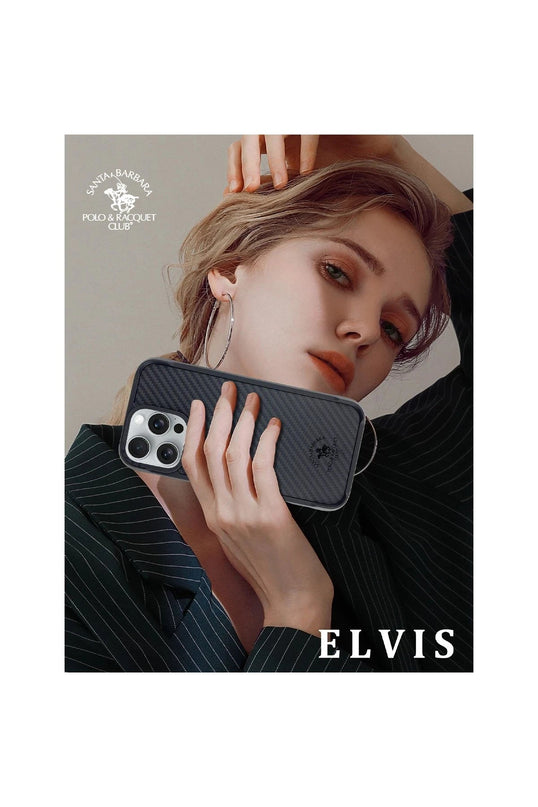 iPhone 16 Plus Elvis Karbon Magsafe Kapak Kılıf 6