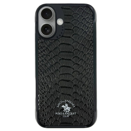 iPhone 16 Plus Knight Deri Kapak Kılıf - Siyah