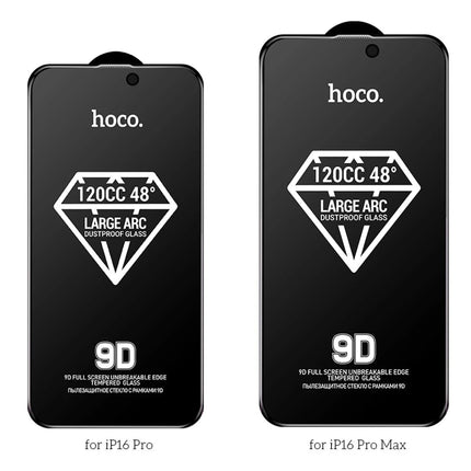 iPhone 16 Pro 9D Dustproof Hayalet Cam Ekran Koruyucu 2