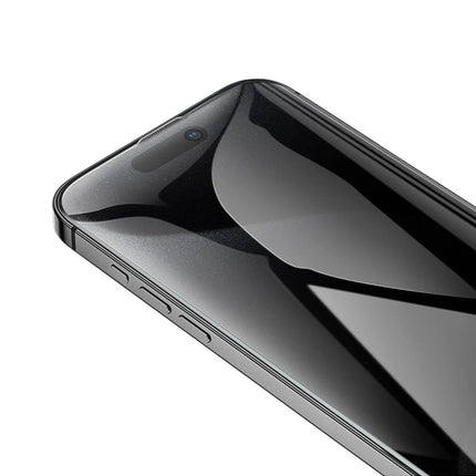 iPhone 16 Pro 9D Dustproof Hayalet Cam Ekran Koruyucu 5
