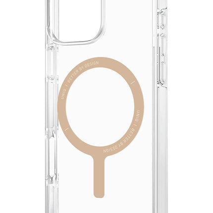 iPhone 16 Pro Clario Magsafe Kapak Kılıf - Gold 2