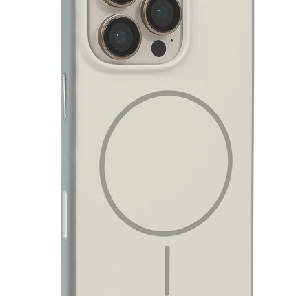 iPhone 16 Pro Lamda Matte iBeats Magsafe Kapak Kılıf - Gri