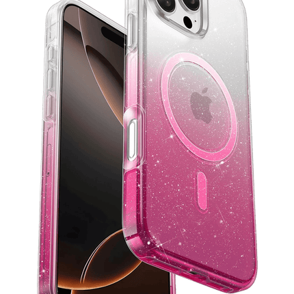 iPhone 16 Pro Lillian Simli Magsafe Kılıf - Pembe