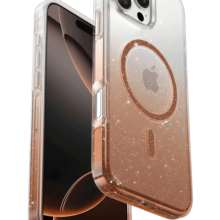 iPhone 16 Pro Lillian Simli Magsafe Kılıf - Çöl Titanyum