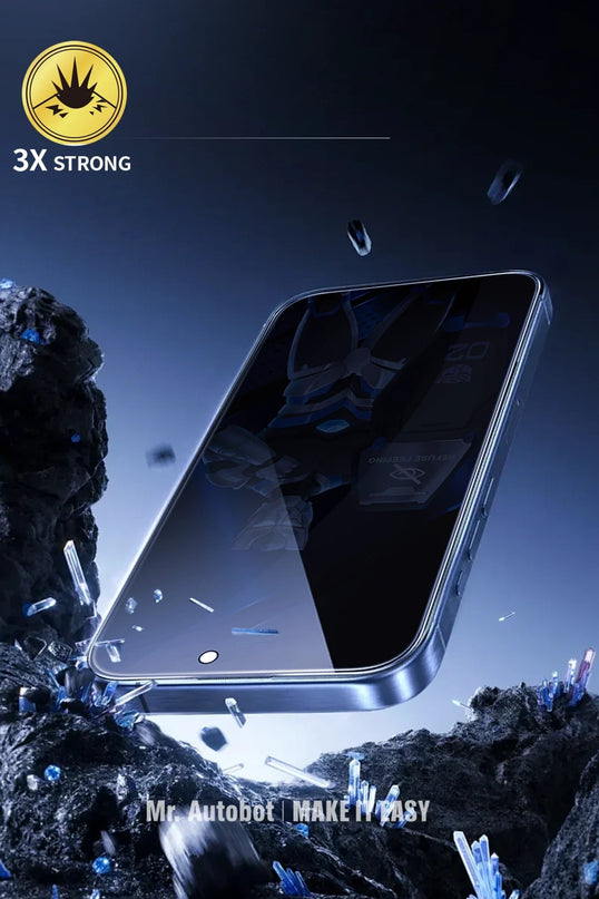 iPhone 16 Pro Max 3D Anti-Peep Curved Hayalet Cam Ekran Koruyucu 5