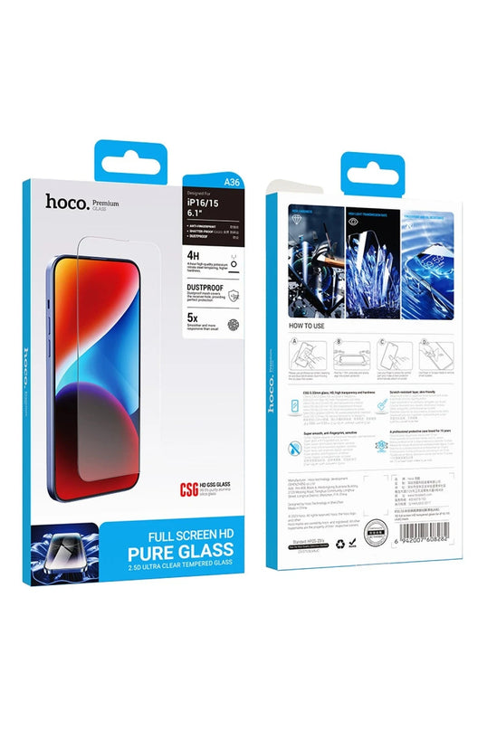 iPhone 16 Pro Max 3D Full Screen HD Cam Ekran Koruyucu 6