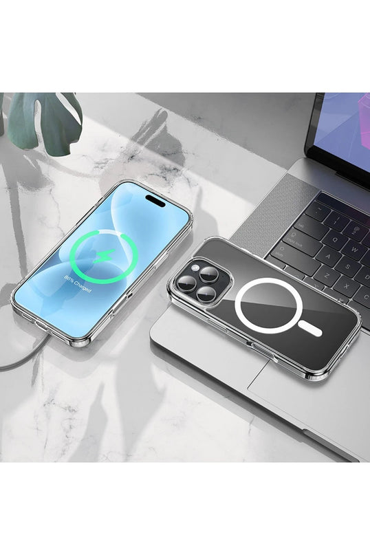 iPhone 16 Pro Max Anti Fall Airbag Magsafe Kapak Kılıf 4