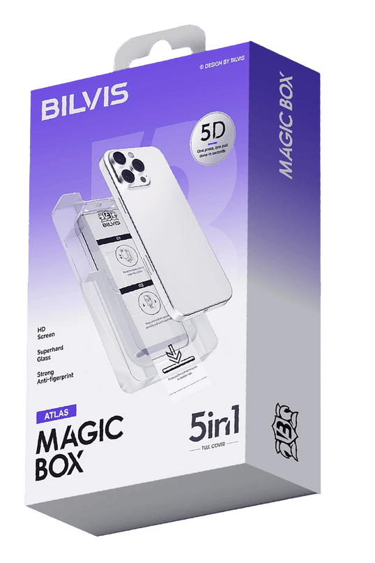 iPhone 16 Pro Max Bilvis 5in1 3D Magic Cam Ekran Koruyucu
