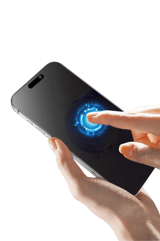 iPhone 16 Pro Max Bilvis 5in1 5D Magic Hayalet Cam Ekran Koruyucu 6
