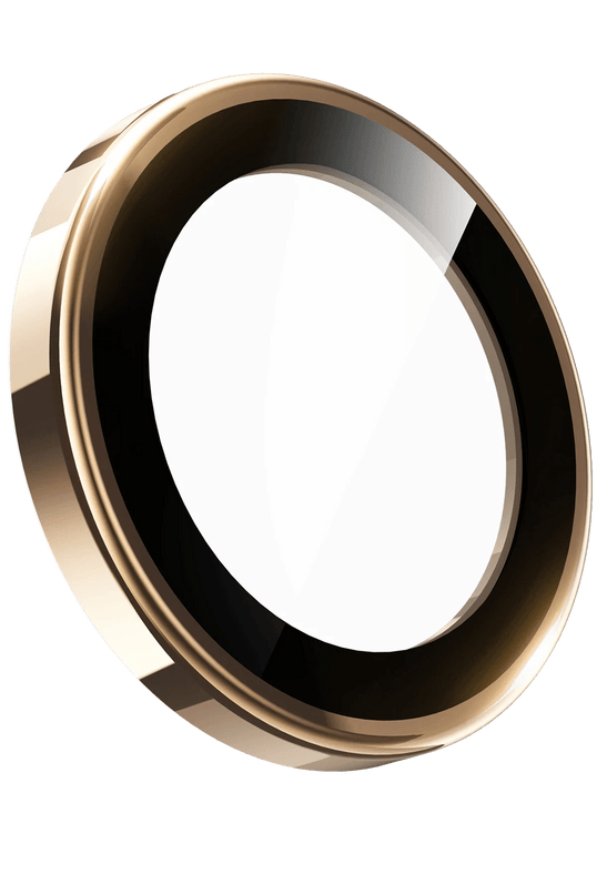 iPhone 16 Pro Max Bright PVD Metal Kamera Lens - Çöl Titanyum