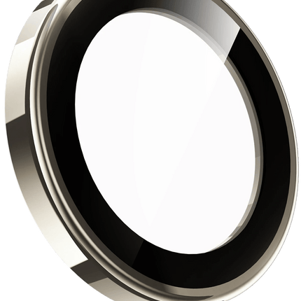 iPhone 16 Pro Max Bright PVD Metal Kamera Lens - Natural Grey