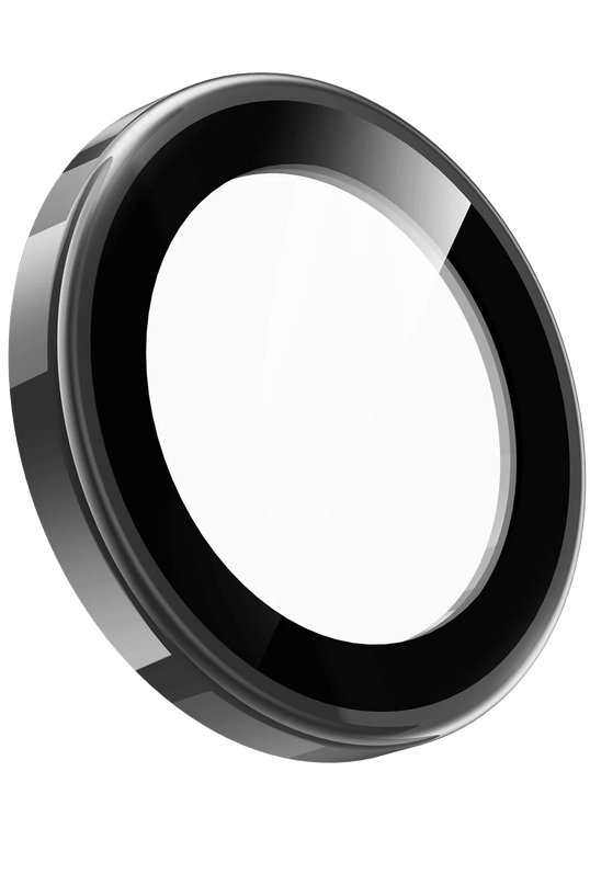 iPhone 16 Pro Max Bright PVD Metal Kamera Lens - Siyah