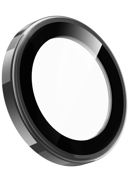 iPhone 16 Pro Max Bright PVD Metal Kamera Lens - Siyah