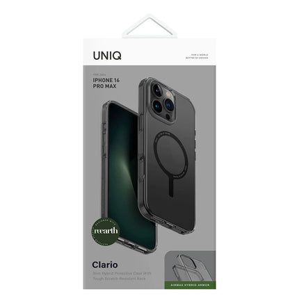 iPhone 16 Pro Max Clario Magsafe Kapak Kılıf - Siyah 4