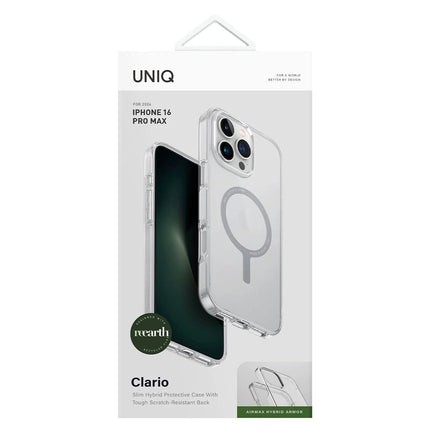 iPhone 16 Pro Max Clario Magsafe Kapak Kılıf - Şeffaf 4