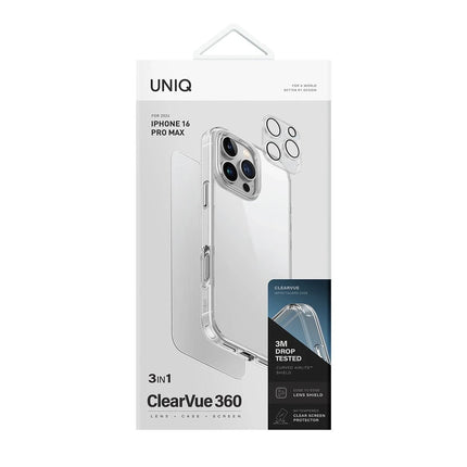 iPhone 16 Pro Max Clearvue 3in1 Set Kapak Kılıf 2