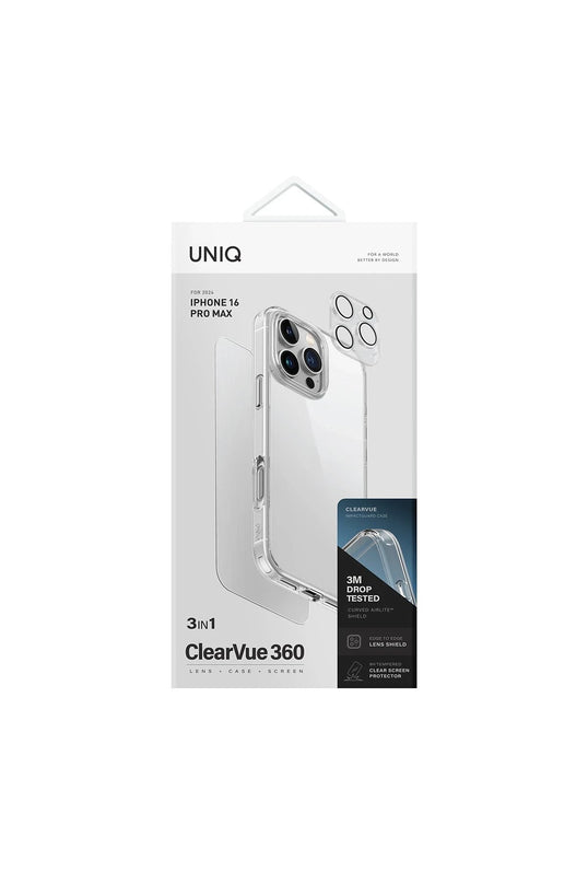 iPhone 16 Pro Max Clearvue 3in1 Set Kapak Kılıf 2