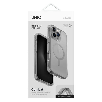 iPhone 16 Pro Max Combat Magsafe Kapak Kılıf - Titan Gri 4
