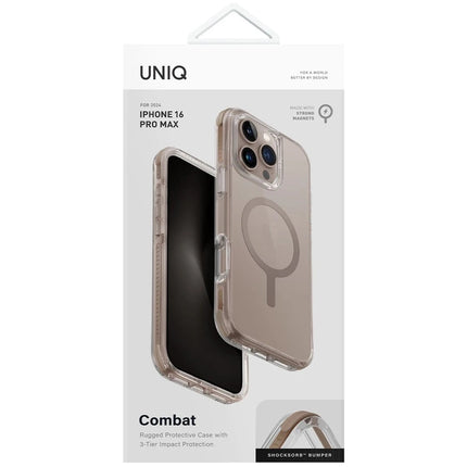 iPhone 16 Pro Max Combat Magsafe Kapak Kılıf - Gold 4