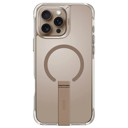 iPhone 16 Pro Max Eleva Standlı Magsafe Kapak Kılıf - Gold 2