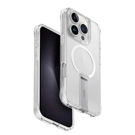 iPhone 16 Pro Max Eleva Standlı Magsafe Kapak Kılıf - Şeffaf