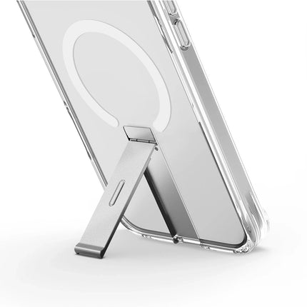iPhone 16 Pro Max Eleva Standlı Magsafe Kapak Kılıf - Şeffaf 4