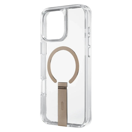 iPhone 16 Pro Max Eleva Standlı Magsafe Kapak Kılıf - Gold 4