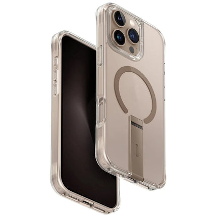 iPhone 16 Pro Max Eleva Standlı Magsafe Kapak Kılıf - Gold