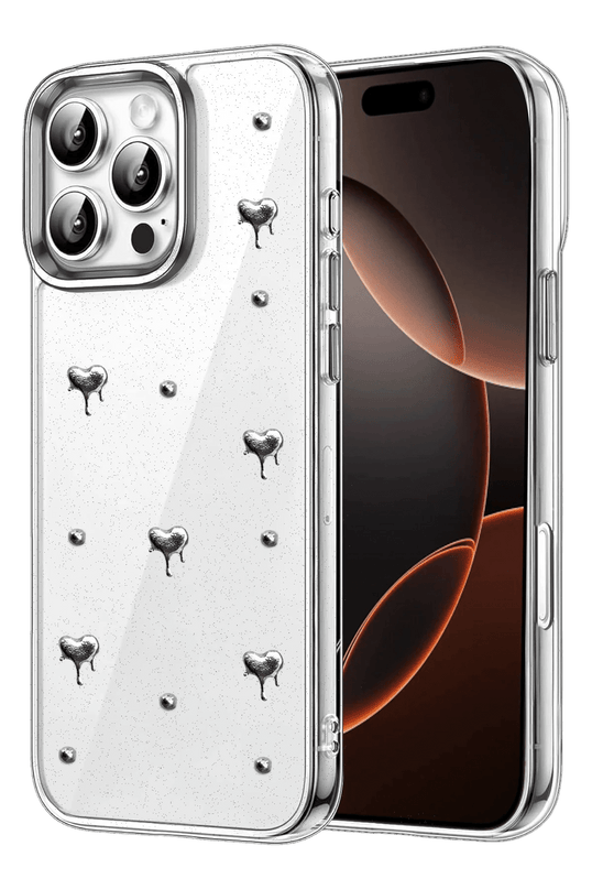 iPhone 16 Pro Max Fiyonk Desenli Kapak Kılıf - Desen 1