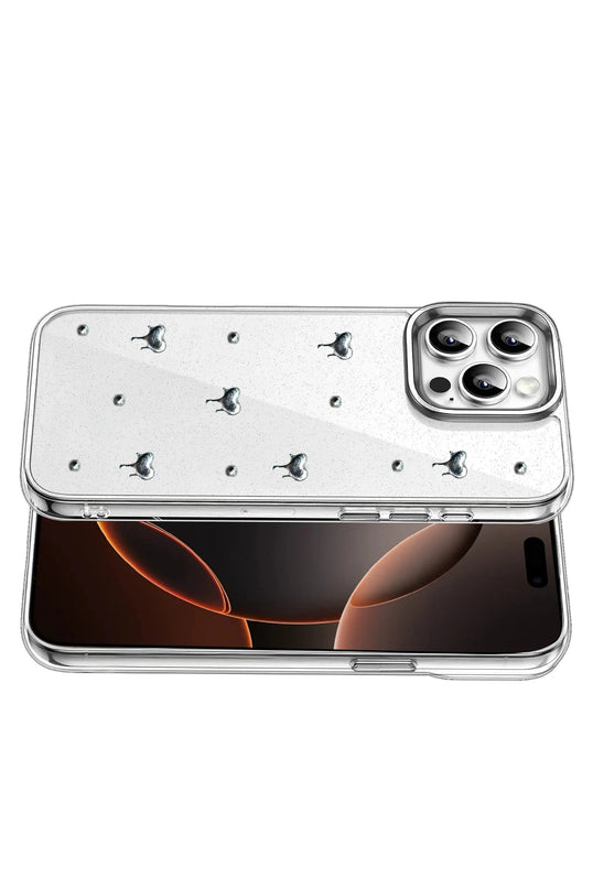 iPhone 16 Pro Max Fiyonk Desenli Kapak Kılıf - Desen 1 3
