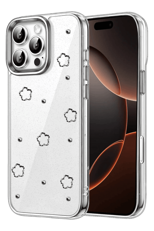 iPhone 16 Pro Max Fiyonk Desenli Kapak Kılıf - Desen 2