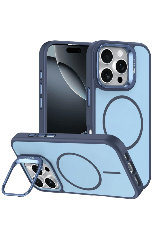 iPhone 16 Pro Max Flexa Magsafe Kapak Kılıf - Mavi
