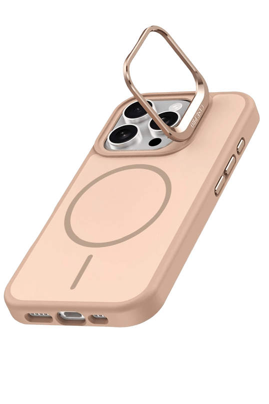 iPhone 16 Pro Max Flexa Magsafe Kapak Kılıf - Gold 3