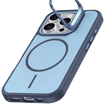 iPhone 16 Pro Max Flexa Magsafe Kapak Kılıf - Mavi 3