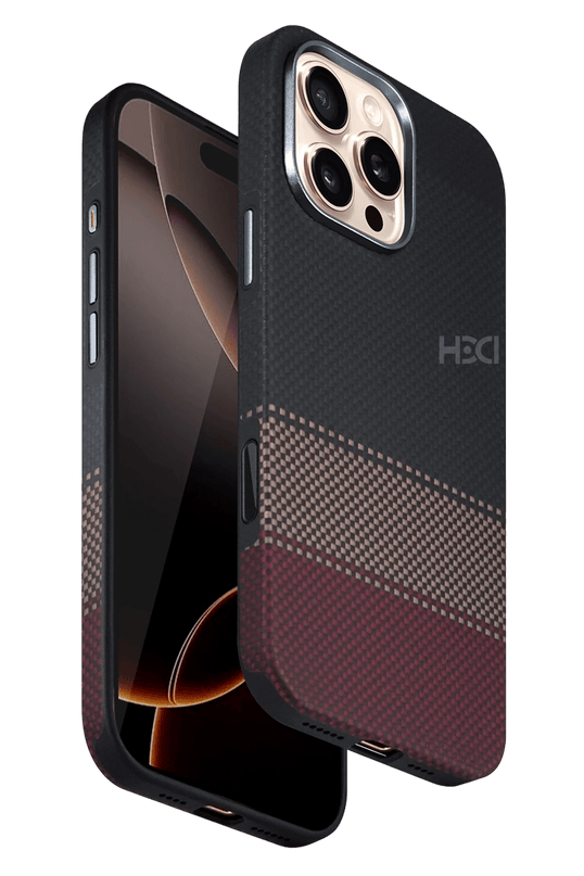 iPhone 16 Pro Max HBC-377 Kevlar Slim Magsafe Kapak Kılıf