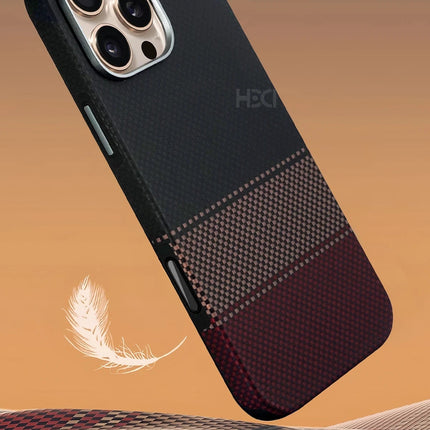 iPhone 16 Pro Max HBC-377 Kevlar Slim Magsafe Kapak Kılıf 4