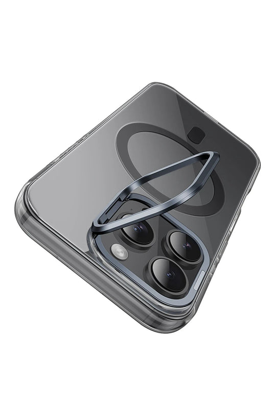 iPhone 16 Pro Max Invisible Magsafe Kapak Kılıf - Siyah 2