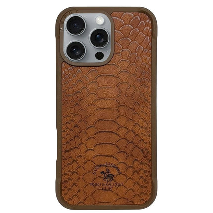 iPhone 16 Pro Max Knight Deri Kapak Kılıf - Kahverengi