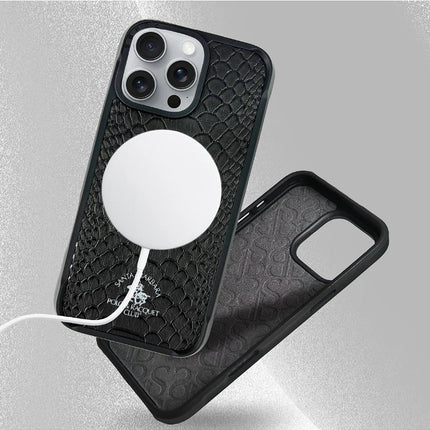 iPhone 16 Pro Max Knight Deri Kapak Kılıf - Siyah 5