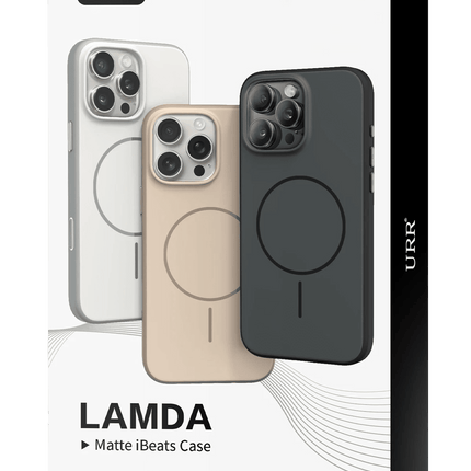 iPhone 16 Pro Max Lamda Matte iBeats Magsafe Kapak Kılıf - Gold 7