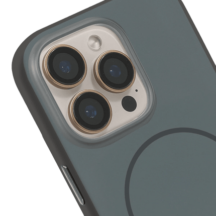 iPhone 16 Pro Max Lamda Matte iBeats Magsafe Kapak Kılıf - Siyah 2