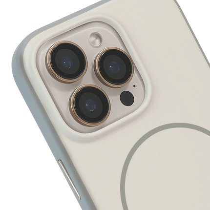 iPhone 16 Pro Max Lamda Matte iBeats Magsafe Kapak Kılıf - Gri 2