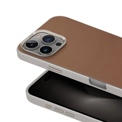 iPhone 16 Pro Max Lyden DS Magsafe Kapak Kılıf - Bej 2
