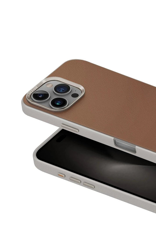 iPhone 16 Pro Max Lyden DS Magsafe Kapak Kılıf - Bej 2