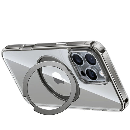 iPhone 16 Pro Max O Stand Pro Serisi Magsafe Kılıf - Gri 4