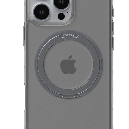 iPhone 16 Pro Max O Stand Pro Serisi Magsafe Kılıf - Gri 5
