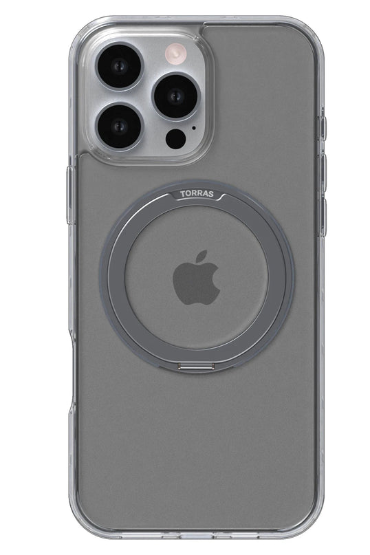 iPhone 16 Pro Max O Stand Pro Serisi Magsafe Kılıf - Gri 5
